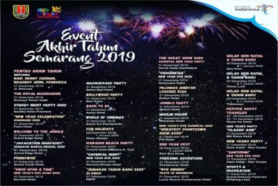 Ini Daftar Event Perayaan Tahun Baru di Semarang
