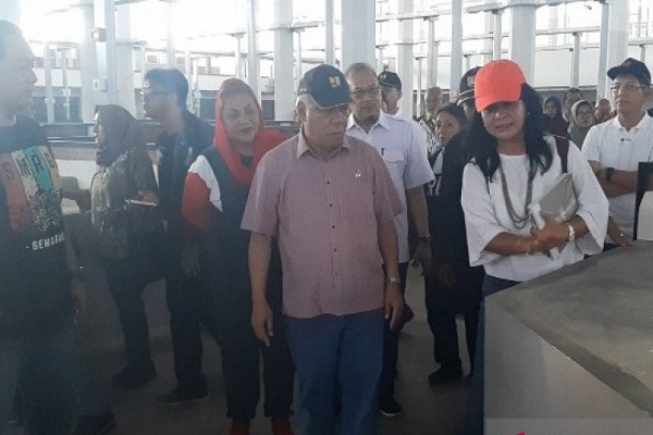 Menteri PUPR Pastikan Pasar Johar Siap Diresmikan