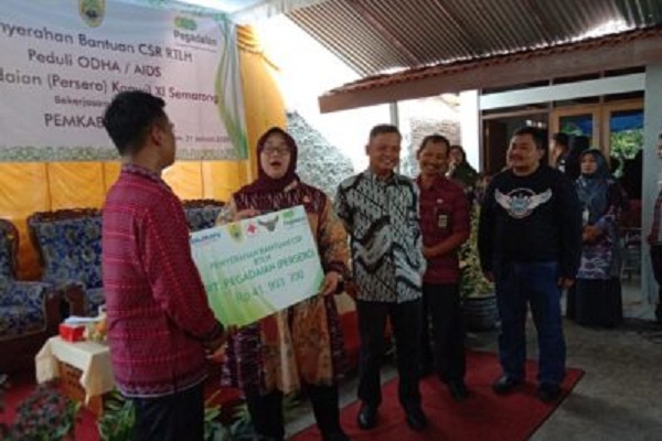 Pegadaian Semarang Bantu Renovasi Rumah Pengidap AIDS di Sragen