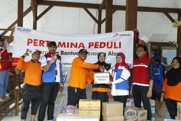 Pertamina Pasok Logistik Dapur Umum Korban Banjir Grobogan & Pati