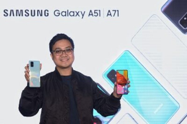 Samsung Galaxy A51 & A71 Nan Memesona Diluncurkan Black Pink