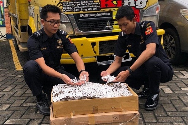 1,5 Juta Rokok Ilegal Jatim Dicegah Bea Cukai Kudus