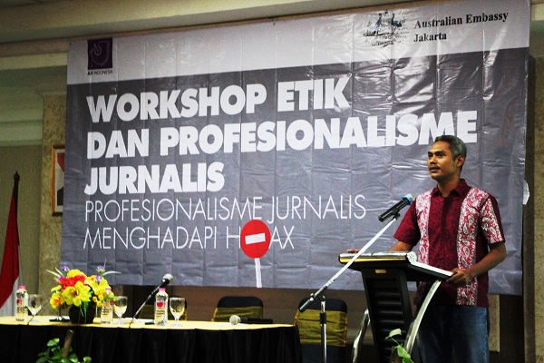 AJI Beri Pelatihan Kode Etik & Profesionalisme ke Jurnalis Semarang