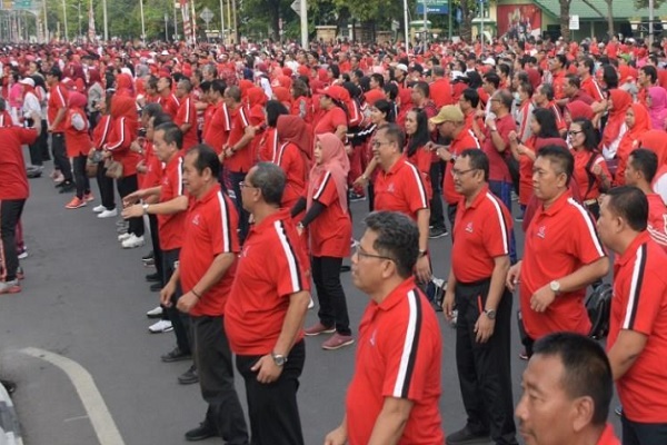 473 Merpati Bebas di Pembukaan HUT Kota Semarang