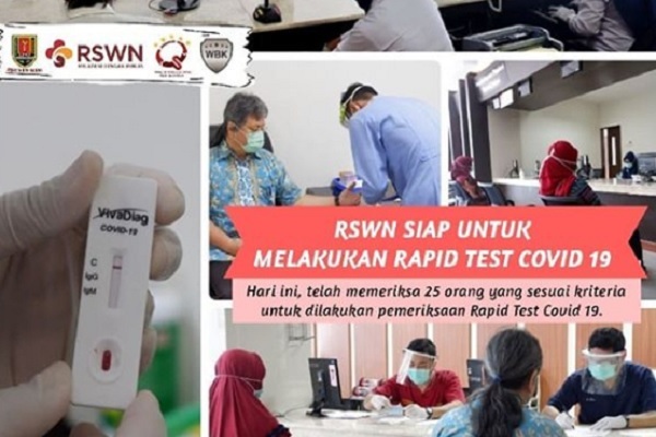 Pemkot Semarang Siapkan Rapid Test Corona, Apakah Efektif?