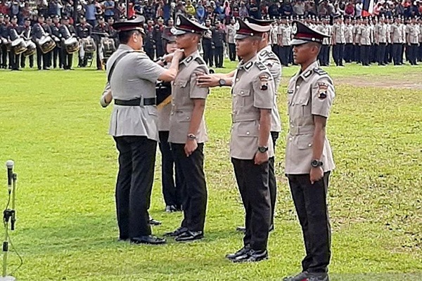 Kapolda Jateng Lantik 660 Bintara Baru Polri