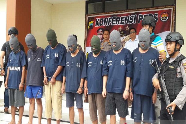 7 Pelaku Perjudian di Temanggung Diringkus Polisi