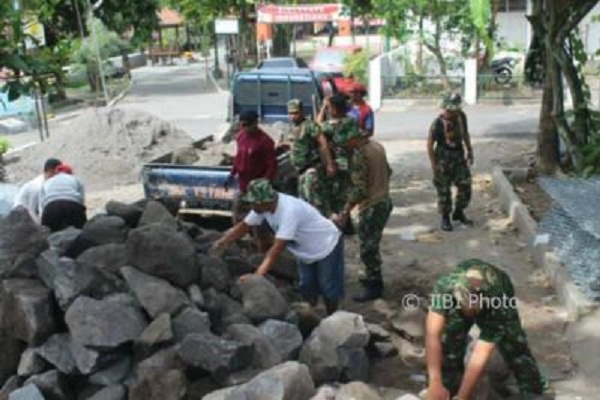 TMMD Sengkuyung I Salatiga Tanpa Upacara