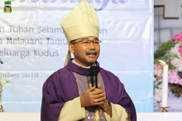 Uskup Agung Semarang Ubah Tata Cara Ekaristi demi Cegah Covid-19