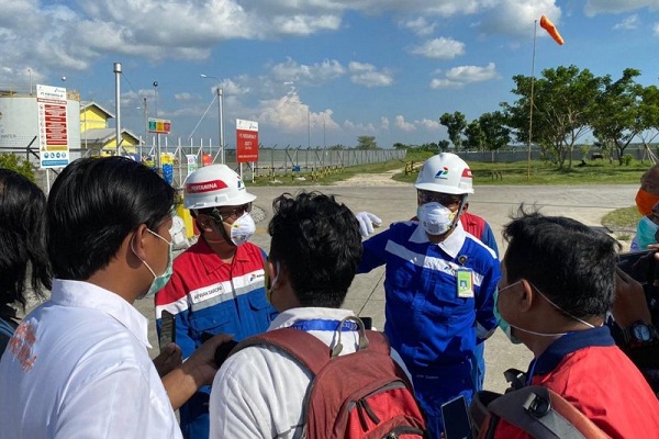 Cerobong Pengembangan Gas Jawa Blora Terbakar, Pertamina Lakukan Stabilisasi