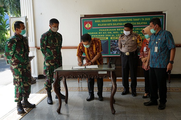 TMMD Salatiga Tanpa Kegiatan Sosial, Biaya Tetap…