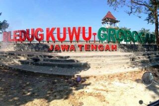 Panorama area objek wisata Bleduk Kuwu, Grobogan, Jawa Tengah. (Semarangpos.com-Pemkab Grobogan)