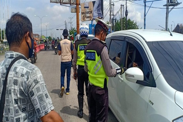 Polres Tegal Kota Fokus Kembalikan Pemudik di Terminal