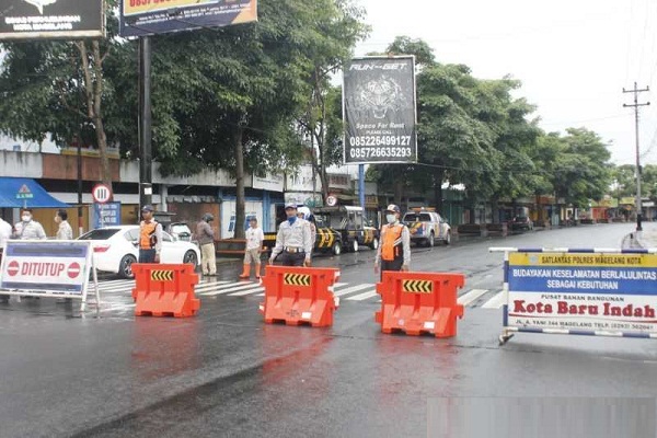 Kendaraan Masuk Kota Magelang Dibatasi Gara-Gara Covid-19