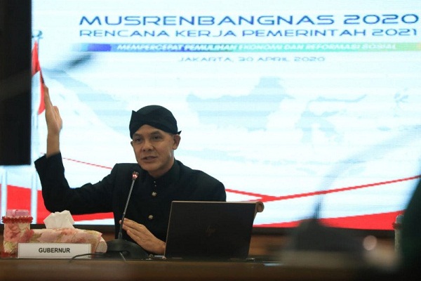 Gubernur Jateng Usul Pendapatan ASN Dipotong 50% di saat Covid-19