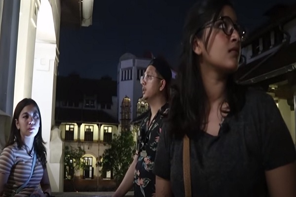 Noni Belanda di Lawang Sewu Semarang Mundur Saat Dihampiri 2 Gadis Indigo