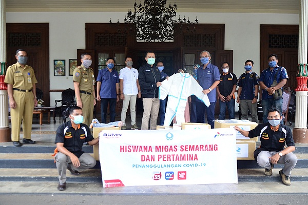 APD Bantuan Hiswana Migas untuk Salatiga Bisa Dipakai Berulang