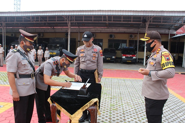 Polres Grobogan Ganti Kasat Narkoba & Kapolsek