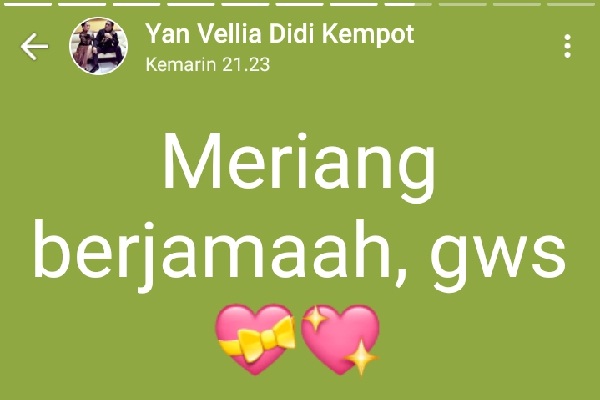 “Meriang Berjamaah” Status Whatsapp Sang Istri Jelang Didi Kempot Meninggal