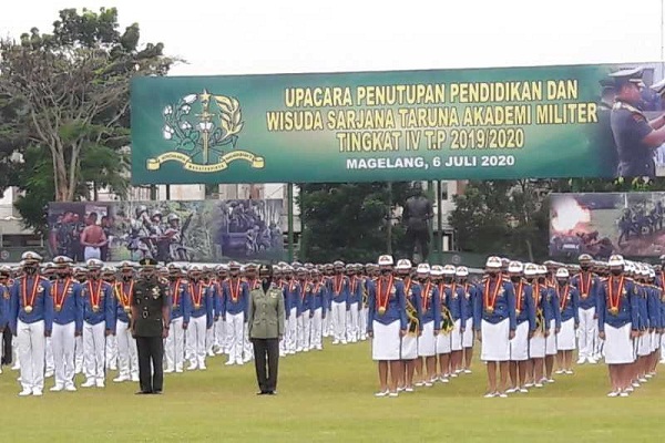 254 Taruna Akmil Diwisuda KSAD Jadi Sarjana Pertahanan