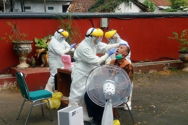 Sekda Grobogan Positif Covid-19, Kepala OPD Uji Swab