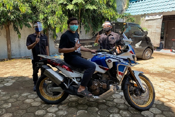 Honda Africa Twin Varian Tertinggi Terjual di Semarang