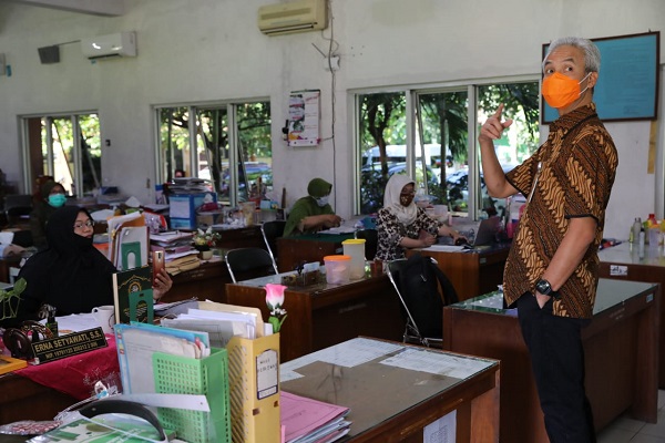 Jateng Siapkan Skenario Pembelajaran Tatap Muka di Masa Pandemi Covid-19