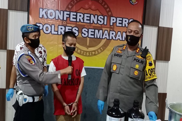 Polres Semarang Ungkap Peredaran Tembakau Gorila Antar-Provinsi