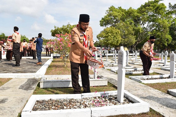 Kebumen Peringati Hari Pramuka di Tengah Pandemi