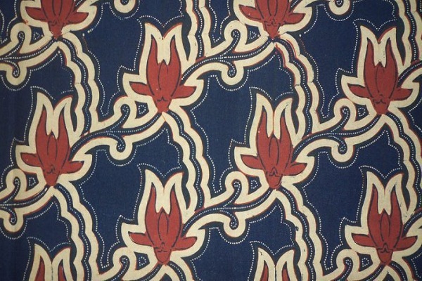 Motif Batik Bunga Cempaka : Sprei batik halus motif jumput ayu biru