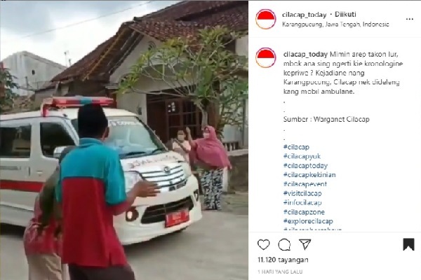 Viral! Warga Cilacap Soraki Pasien Covid-19, Ternyata Karena Ini…