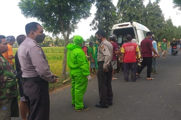 Diduga Kelelahan, Petani Lanjut Usia Meninggal di Persawahan Purbalingga