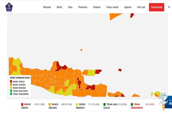 Semarang Targetkan Zona Hijau Covid-19 pada Desember