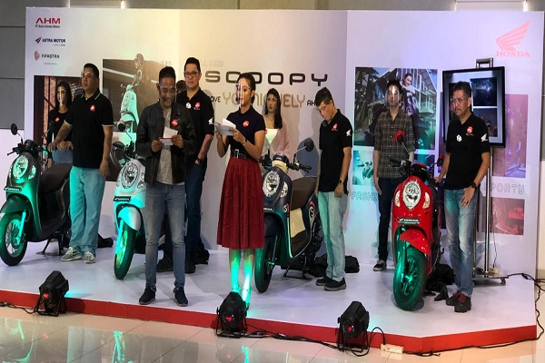 Cegah Kerumunan, Launching Honda Scoopy di Jateng Pun Via Medsos