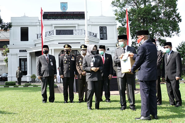 Hari Pahlawan, Pemkot Salatiga Beri Bingkisan ke 200 Keluarga Pejuang