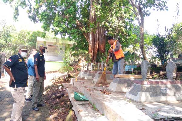 Satpol PP Semarang Gelar Razia Masker di Sambiroto, 6 Orang Reaktif Covid-19