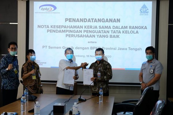 Perkuat Good Corporate Governance, Semen Gresik Teken MoU Bersama BPKP Jateng