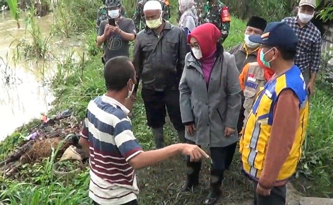 Rawan Banjir, Warga Desak Tanggul Sungai Tuntang Grobogan Diperbaiki