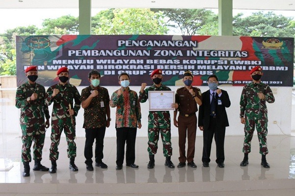 Grup 2 Kopassus Bertekad Raih Predikat WBK