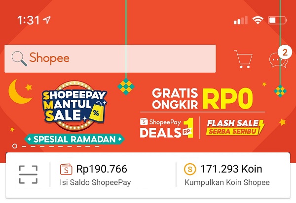 Semarakkan Momen Gajian di Tengah Ramadan, ShopeePay Mantul Sale Menggebrak dengan Promo Rp1 hingga Gratis Ongkir