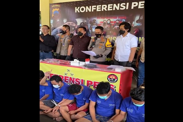 Datang dari Sumatra, Komplotan Pencurian Emas di Semarang Ditangkap di Sragen