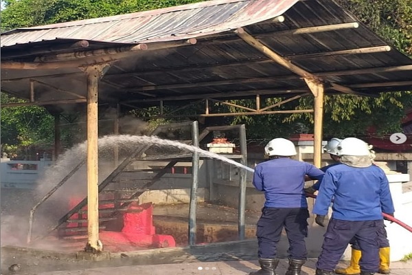 Dilanda Kebakaran, Sam Poo Kong Tetap Buka