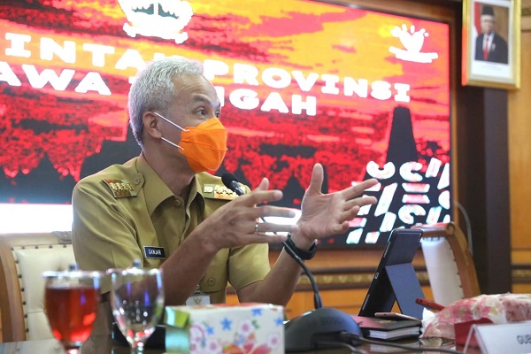 Gubernur Jateng Ingatkan Pencegahan Gelombang Ketiga Covid-19