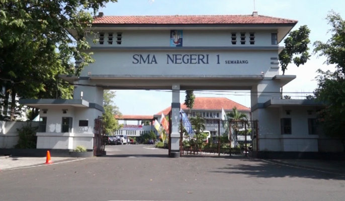 Selain Tertua di Indonesia, SMA di Semarang Ini Terluas di Asia Tenggara