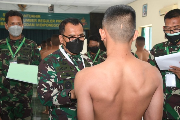 Seleksi Bintara TNI AD Kodam IV Diponegoro Sisakan 238 Pendaftar