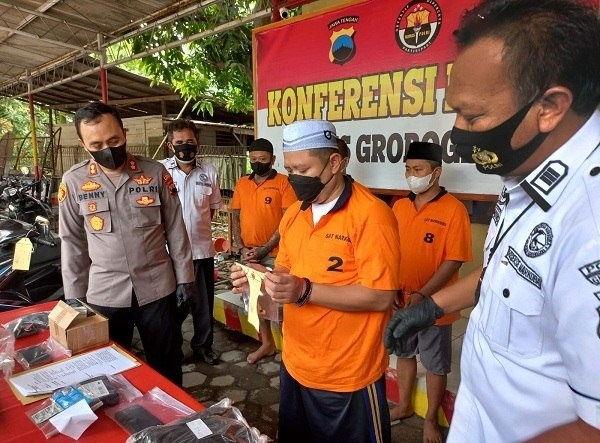 Polisi Bekuk Warga Semarang Edarkan Sabu di Grobogan