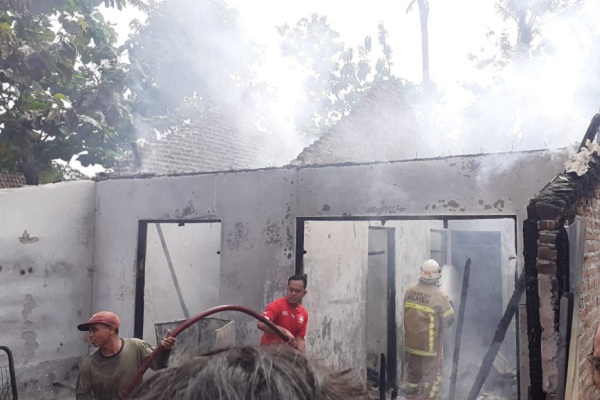 Kebakaran Pom Mini di Klaten, Satu Orang Terluka