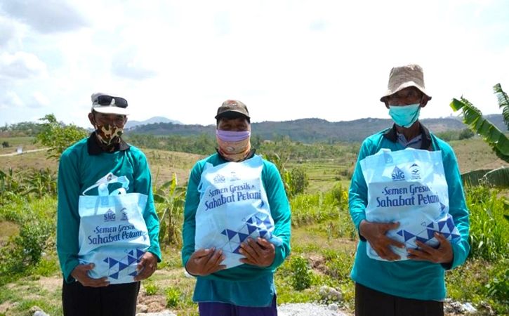 Mantap! 361 Petani Boleh Garap Ratusan Hektar Lahan Semen Gresik