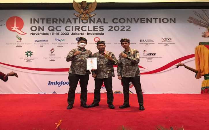 Hebat! Tim Kurama Semen Gresik Raih Peringkat Tertinggi Ajang Internasional ICQCC 2022