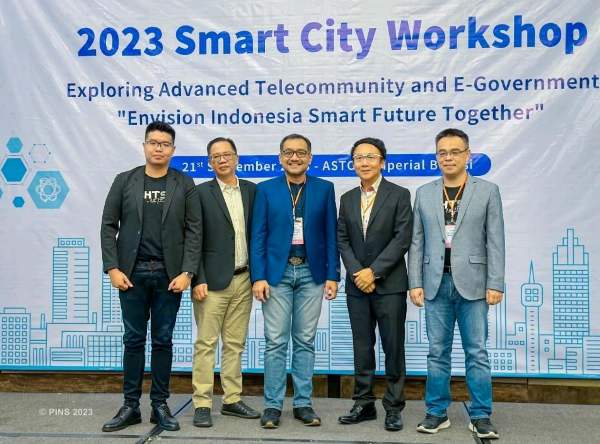 Kerja Sama PINS dengan CHT INFINITY Group Tawarkan Solusi  Smart City bagi IKN Nusantara